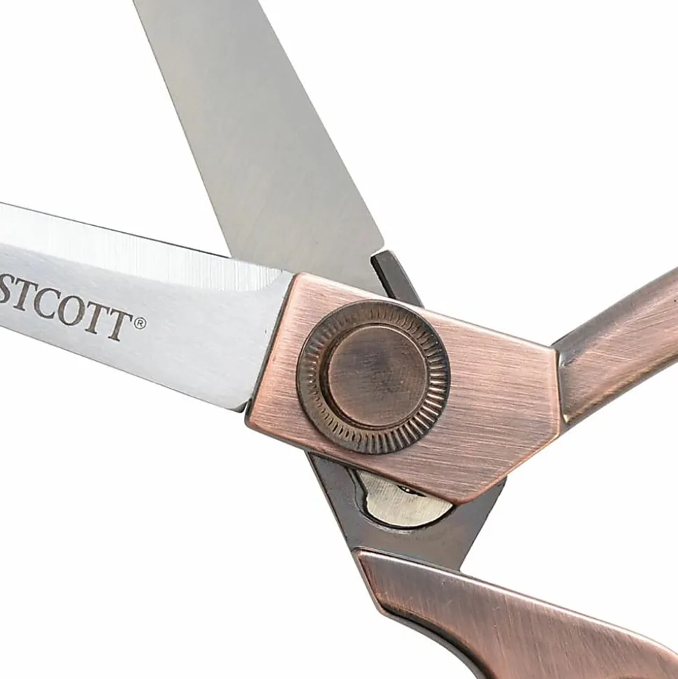 Westcott® Vintage Scissors, 8", Pointed, Copper