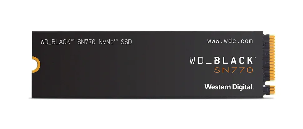 Western Digital BLACK™ SN770 NVMe™ SSD, 2TB, Black