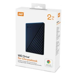 Western Digital Drive™ for Chromebook, 2TB, Midnight Blue