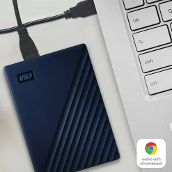 Western Digital Drive™ for Chromebook, 2TB, Midnight Blue