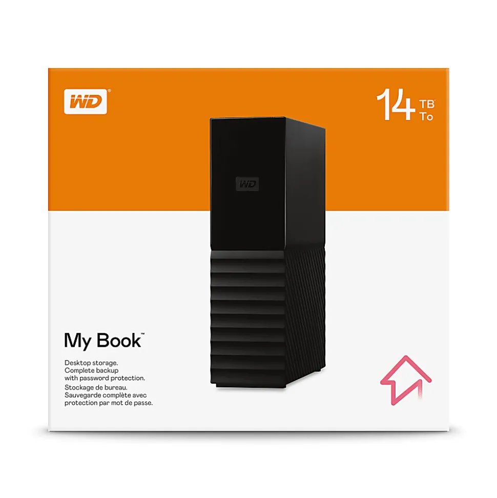 Western Digital My Book™ Desktop HDD, 14TB, Black