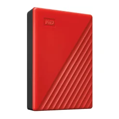 Western Digital My Passportâ„¢ Portable HDD, 4TB, Red