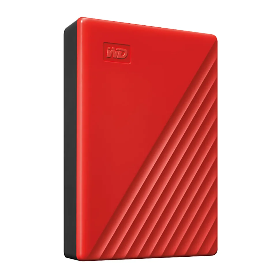 Western Digital My Passport™ Portable HDD, 4TB, Red