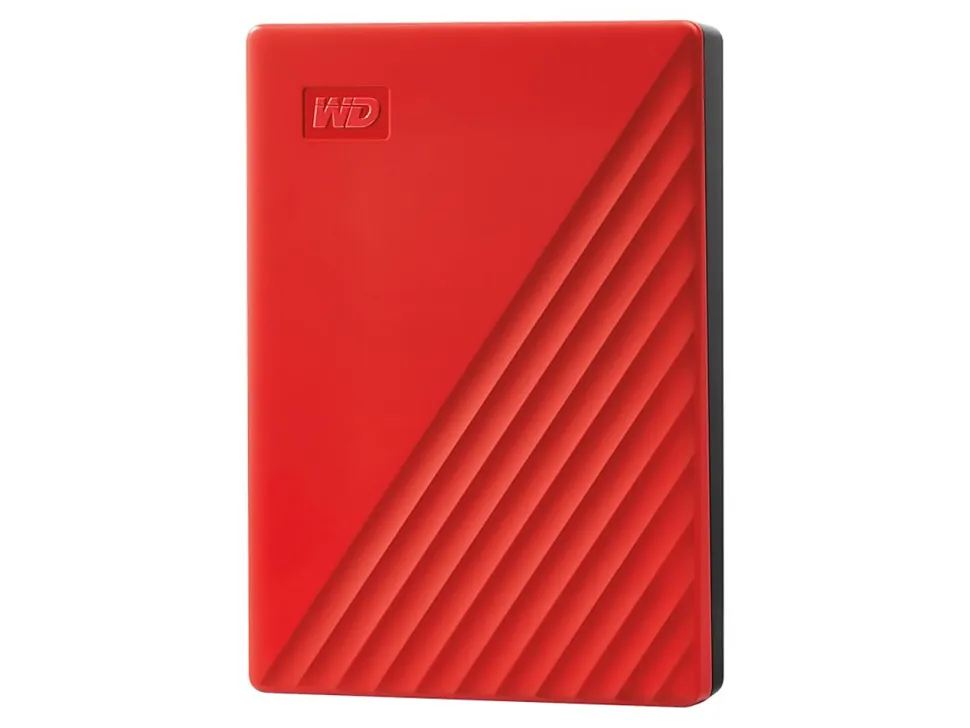 Western Digital My Passport™ Portable HDD, 4TB, Red