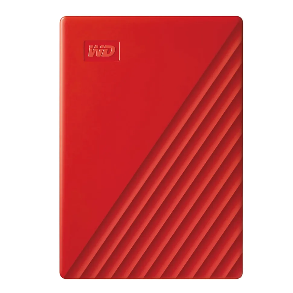 Western Digital My Passport™ Portable HDD, 4TB, Red