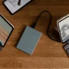 Western Digital My Passport® Portable Hard Drive, 2TB, Silicon Gray