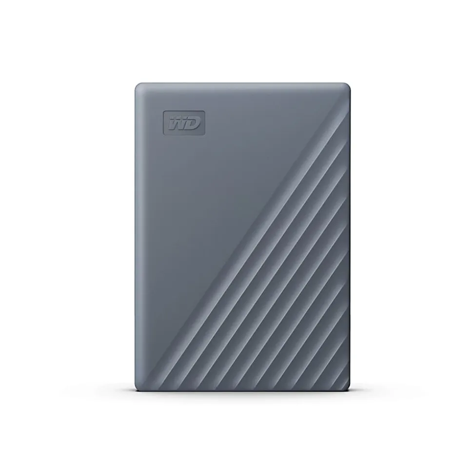 Western Digital My Passport® Portable Hard Drive, 2TB, Silicon Gray