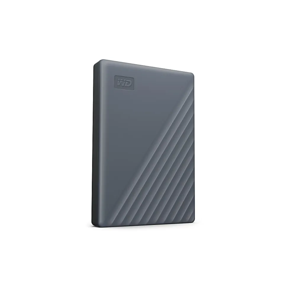 Western Digital My Passport® Portable Hard Drive, 2TB, Silicon Gray