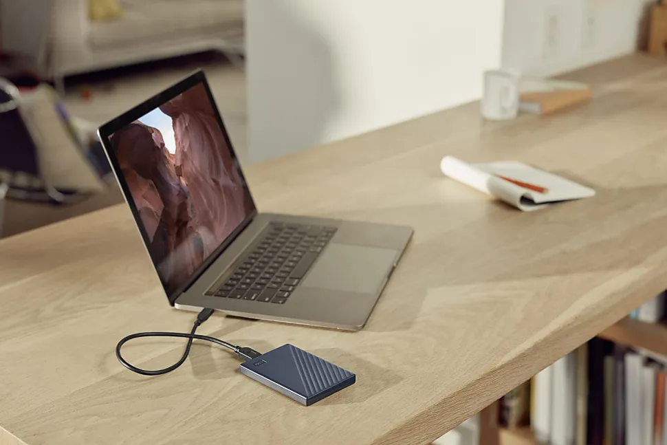 Western Digital My Passport™ Portable HDD For Mac, 5TB, Blue
