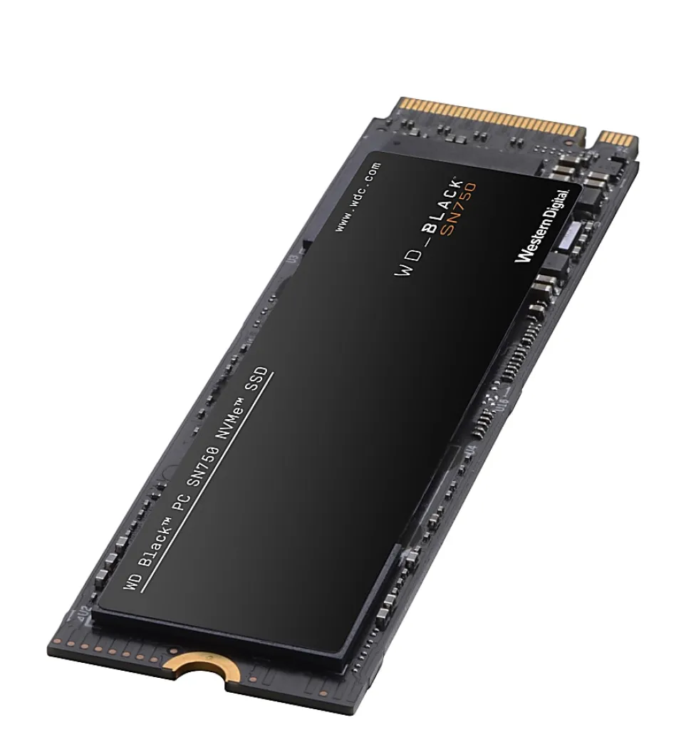 Western Digital WD_BLACK SN750 NVMe SSD, 1TB, Black