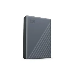 Western Digital WD My Passport® Portable Hard Drive, 4TB, Silicon Gray