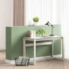 Whalen® Cecile 48”W Writing Desk, Snowdrift White/White Oak
