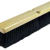 Wilen Black Tampico Push Broom, 24"