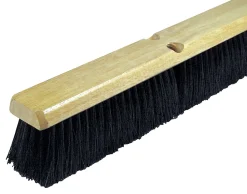 Wilen Black Tampico Push Broom, 24"