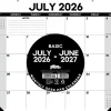 Willow Creek Press Academic Monthly Desk Pad Calendar, 17" x 22", Basic, July 2026 - June 2027, Total Qty 1