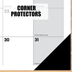 Willow Creek Press Academic Monthly Desk Pad Calendar, 17