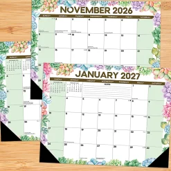 2026-2027 Willow Creek Press Academic Monthly Desk Pad Calendar, 17
