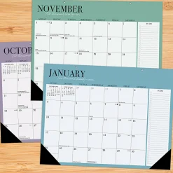 2026-2027 Willow Creek Press Academic Monthly Desk Pad Calendar, 17