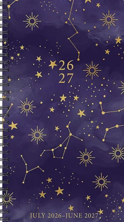 Willow Creek Press Academic Weekly/Monthly Spiral Planner, 3-1/2