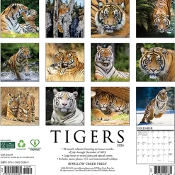 2026 Willow Creek Press Animals Monthly Wall Calendar, 12