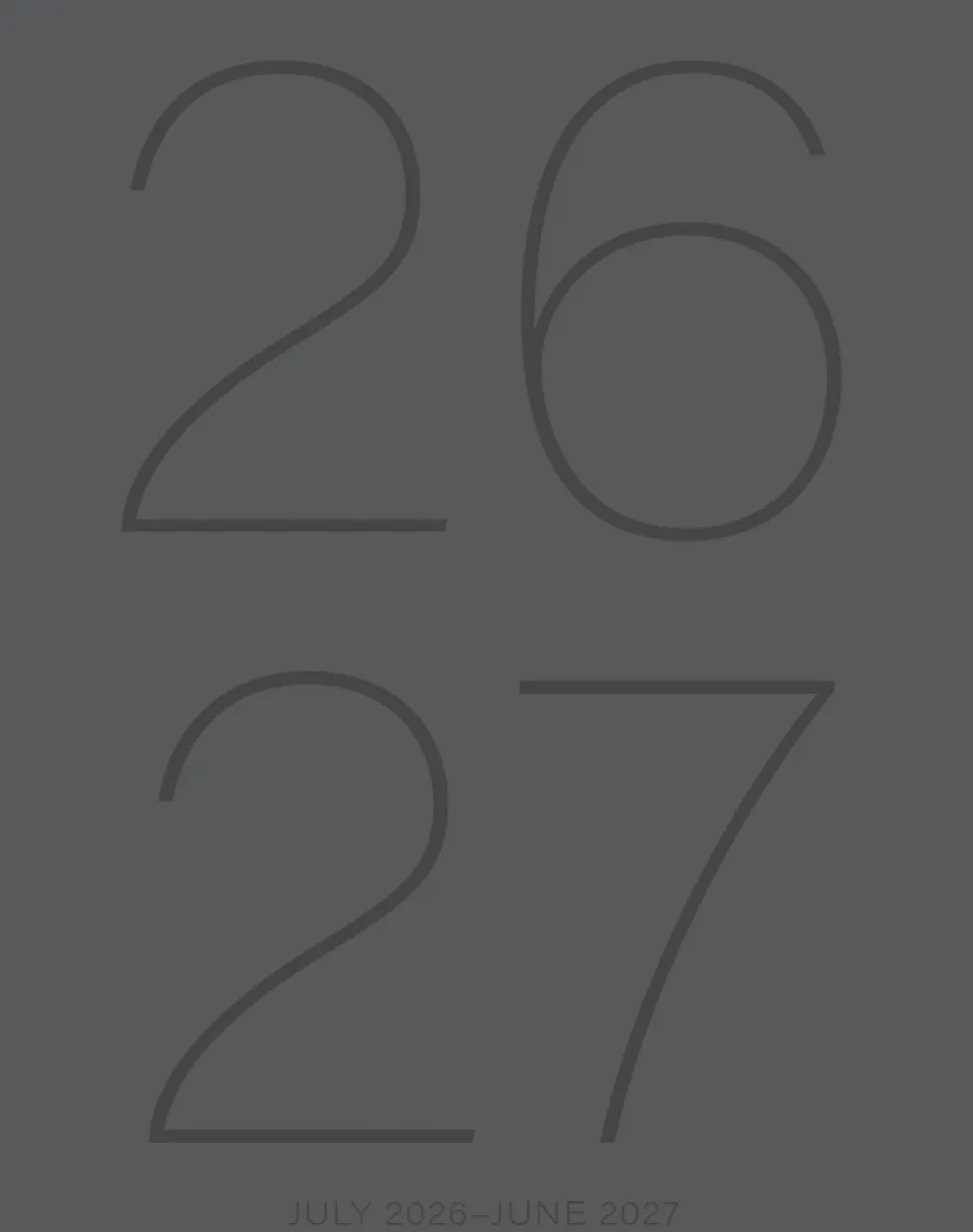 Willow Creek Press Monthly Academic Booklet Planner, 7-1/2" x 9-1/2", Gray, July 2026 - June 2027, Total Qty 1