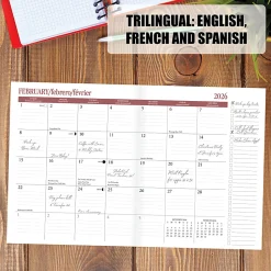 2026 Willow Creek Press Monthly Booklet Planner, 7-1/2