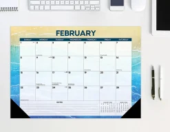 2026 Willow Creek Press Monthly Desk Pad Calendar, 12