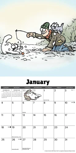 2026 Willow Creek Press Monthly Mini Wall Calendar, 7