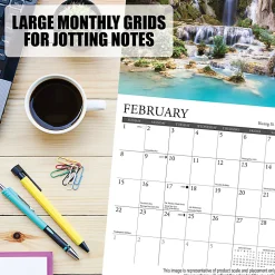 2026 Willow Creek Press Monthly Mini Wall Calendar, 7
