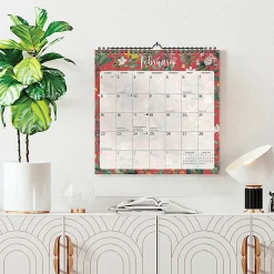 2026-2027 Willow Creek Press Monthly Spiral Wall Calendar, 12