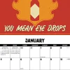 2026 Willow Creek Press Monthly Wall Calendar, 12" x 12", The Tough Guy's Calendar, January To December, 55953