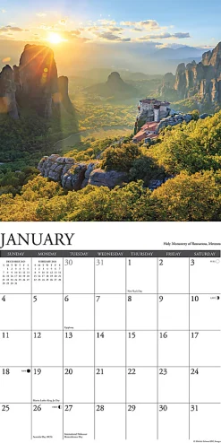 2026 Willow Creek Press Monthly Wall Calendar, 12