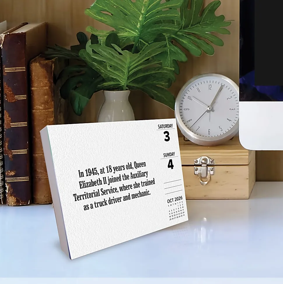 2026 Willow Creek Press Page-A-Day Daily Desk Calendar, 6-1/4" x 5-1/2", Today I Learned (TIL), January To December, 54451