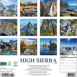 2026 Willow Creek Press Scenic Monthly Wall Calendar, 12