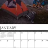 2026 Willow Creek Press Scenic Monthly Wall Calendar, 12" x 12", CampLife, January To December, 50521