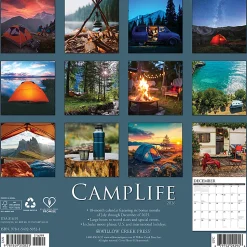 2026 Willow Creek Press Scenic Monthly Wall Calendar, 12