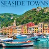 2026 Willow Creek Press Scenic Monthly Wall Calendar, 12" x 12", Seaside Towns, January To December, 56127