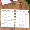 2026 Willow Creek Press Softcover Weekly/Monthly Planner, 6-1/2" x 8-1/2", Basic Black, January To December, 57827