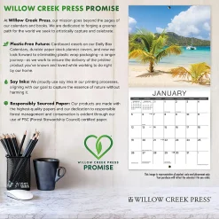 2026 Willow Creek Press Sports Monthly Wall Calendar, 12