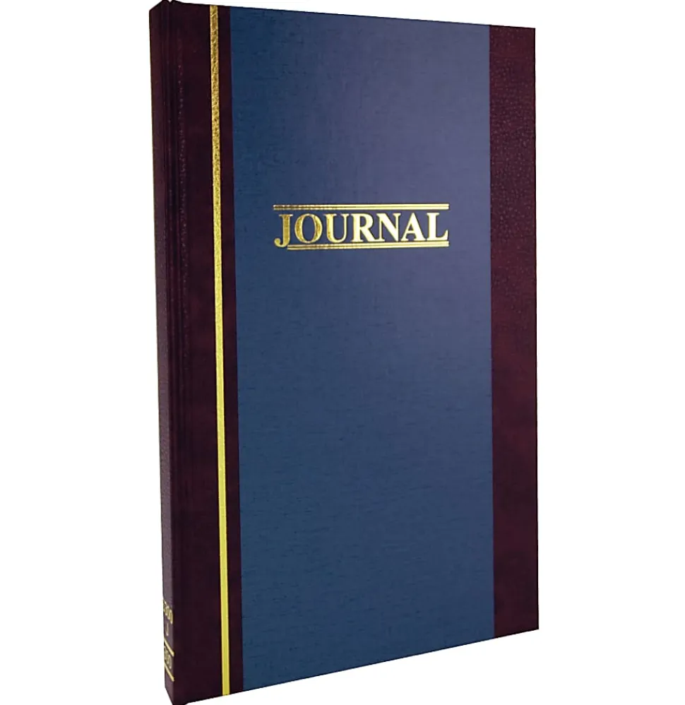 Wilson Jones Account Book, Record, 11 3/4" x 7 1/4", 300 Pages