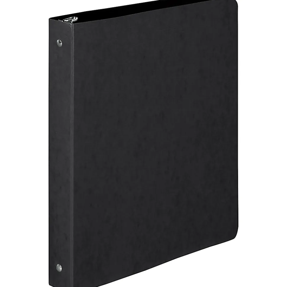 Wilson Jones® Flexible Ring 3-Ring Binder, 1" Round Rings, Black