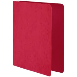 Wilson Jones® Presstex® 3-Ring Binder, 1" Round Rings, Executive Red