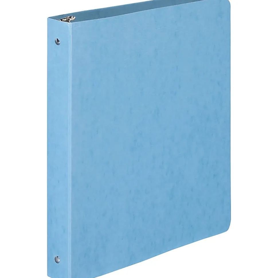 Wilson Jones® Presstex® 3-Ring Binder, 1" Round Rings, Light Blue