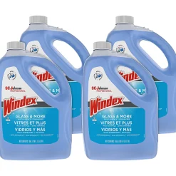Windex® Glass & Multi-Surface Cleaner, 128 Oz Bottle, Case Of 4