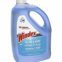 Windex® Glass & Multi-Surface Cleaner, 128 Oz Bottle, Case Of 4