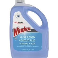 Windex® Glass & Multi-Surface Cleaner, 128 Oz Bottle, Case Of 4