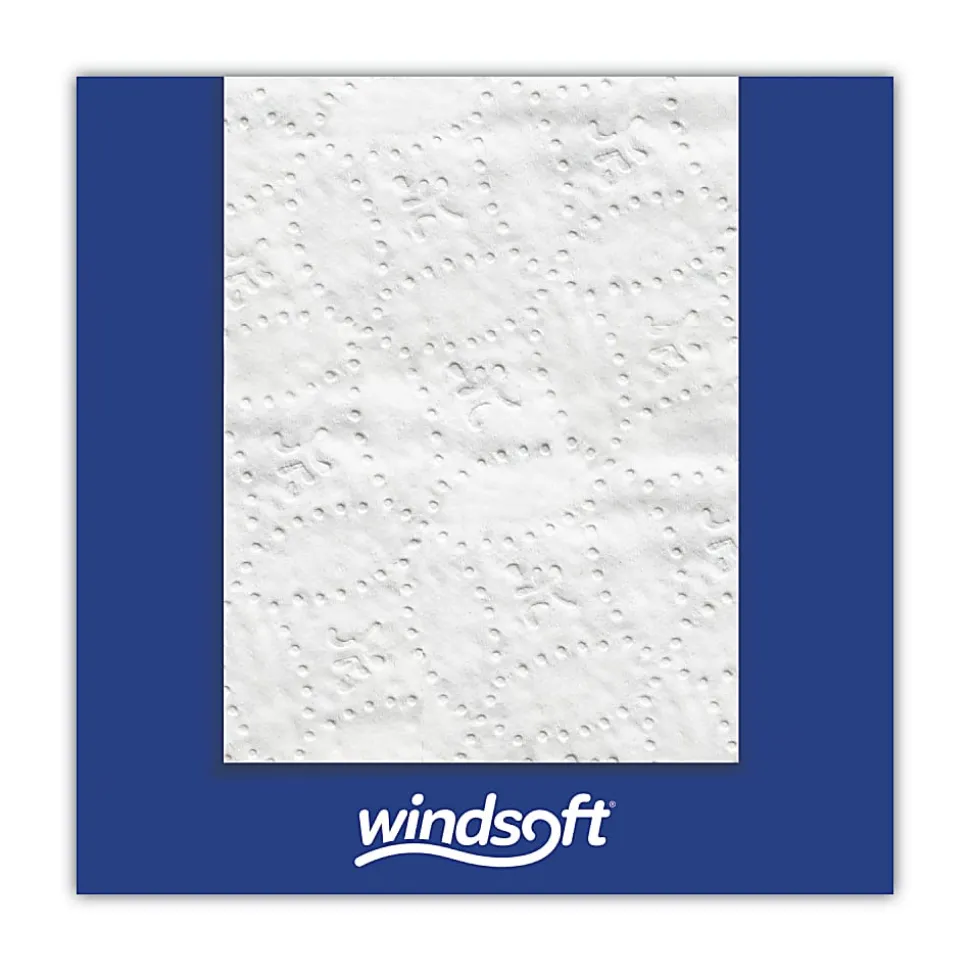 Windsoft® Premium Bath Tissue, Septic Safe, 2-Ply, White, 284 Sheets/Roll, 24 Rolls/Carton