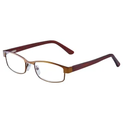 Wink® Coachella Half-Rim Reading Glasses, +3.00, Bronze