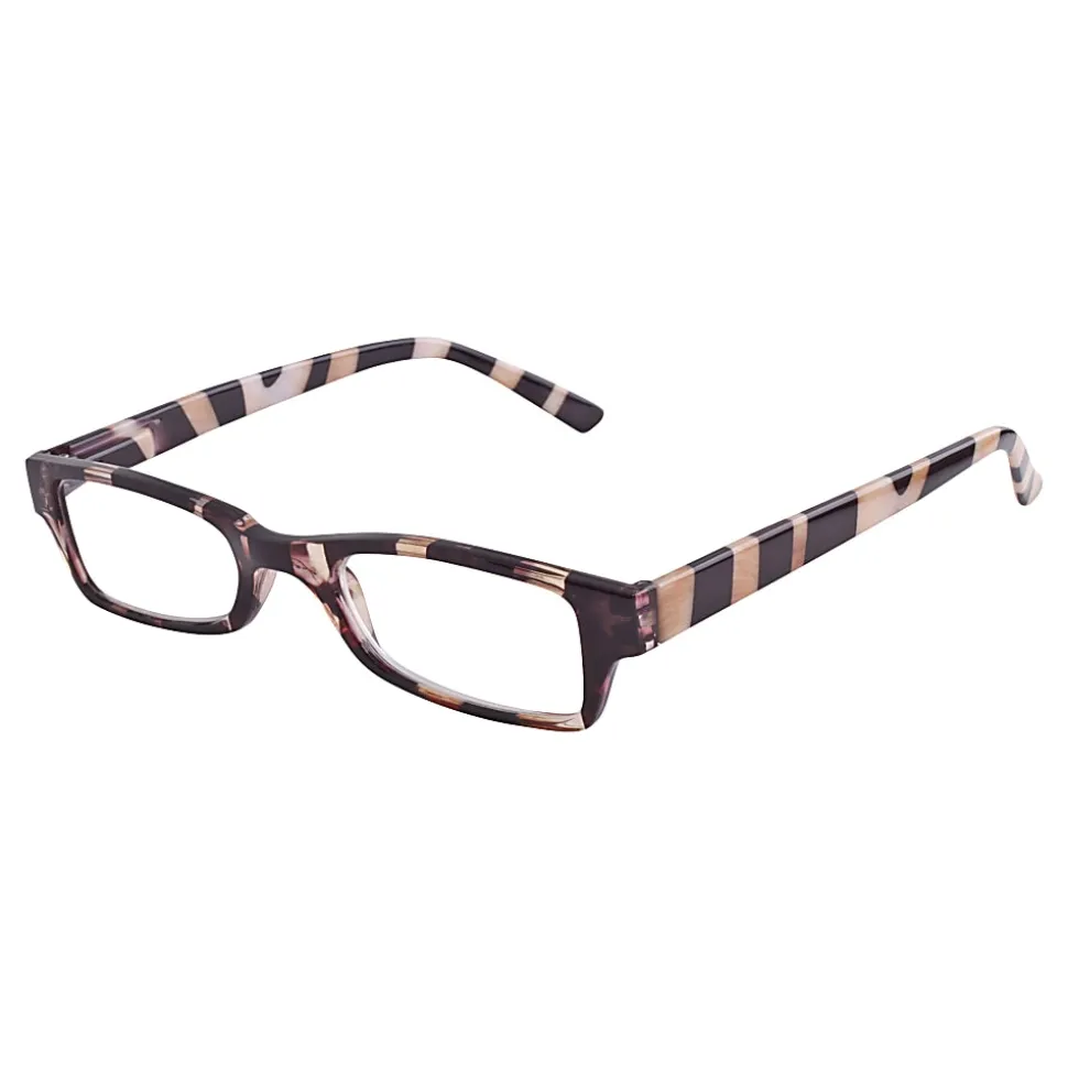 Wink San Diego Reading Glasses, +2.50, Zebra