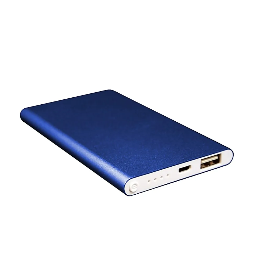 Wireless Gear 5,000 mAh Power Bank, Blue, G0542